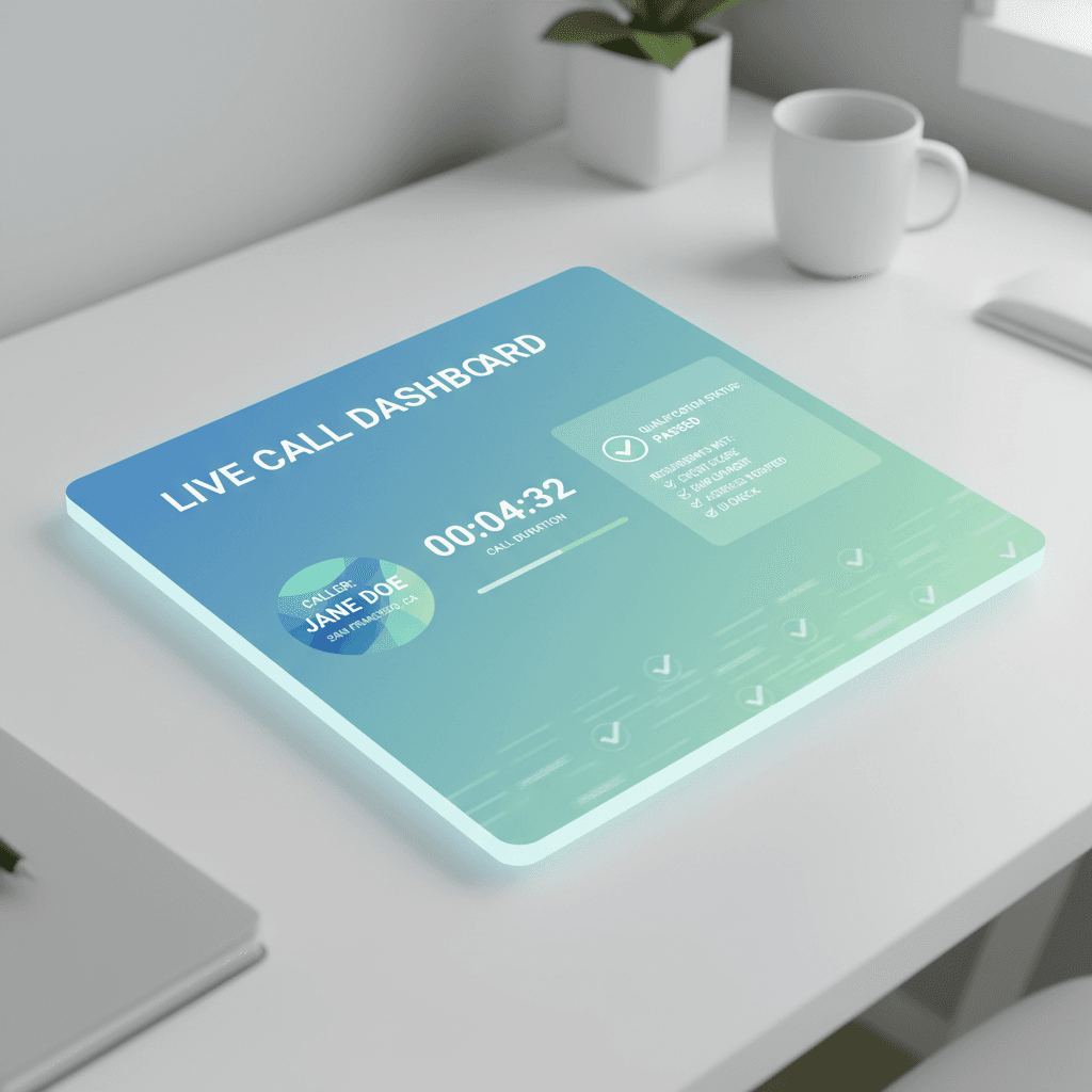 Instant lead qualification